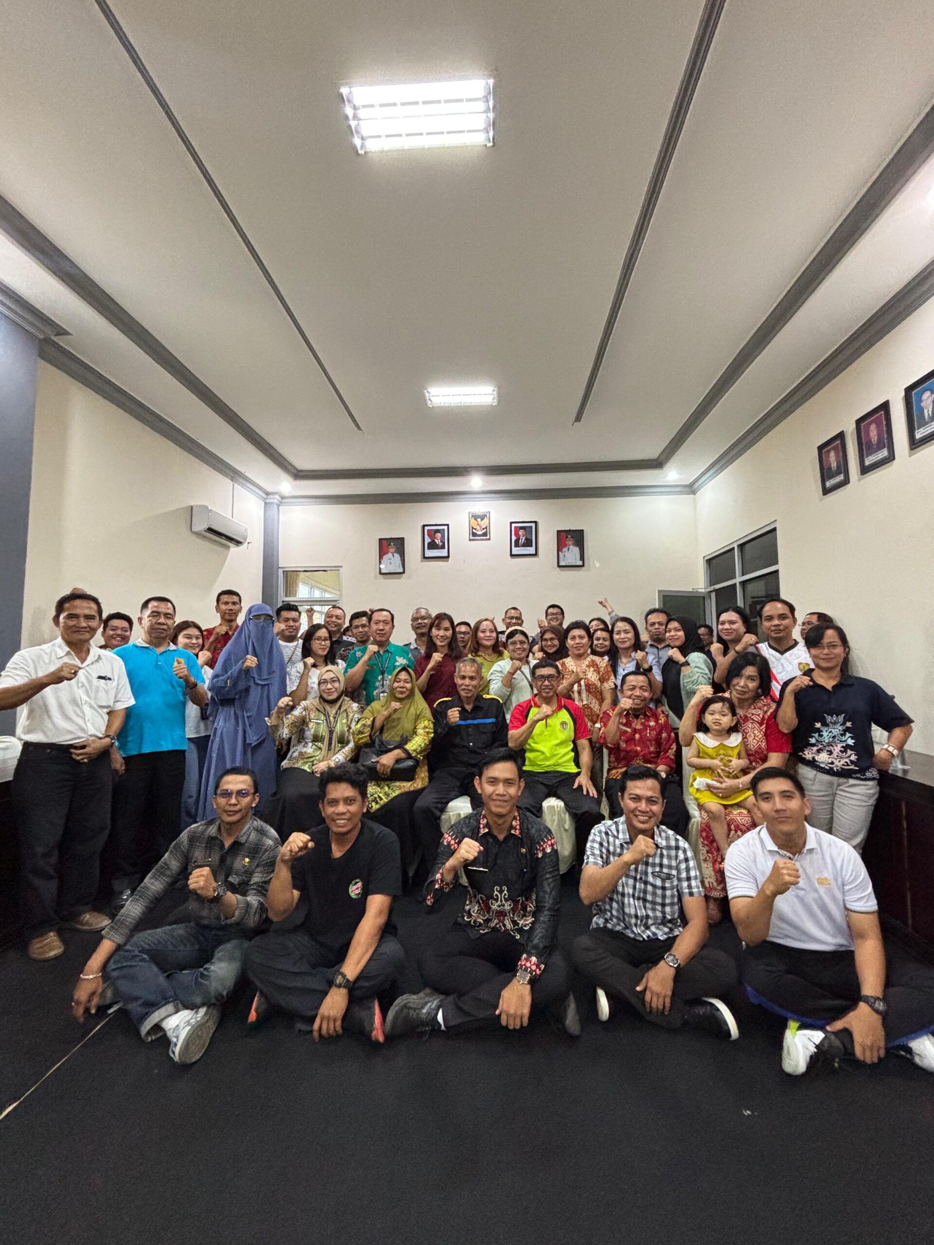 RAPAT STAF BERSAMA INSPEKTUR