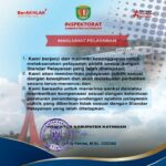 MAKLUMAT PELAYANAN INSPEKTORAT KABUPATEN KATINGAN